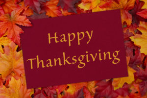 Happy Thanksgiving! 